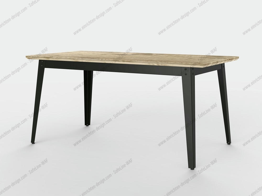 6Grad outdoor table Jan Cray Black lumber raw