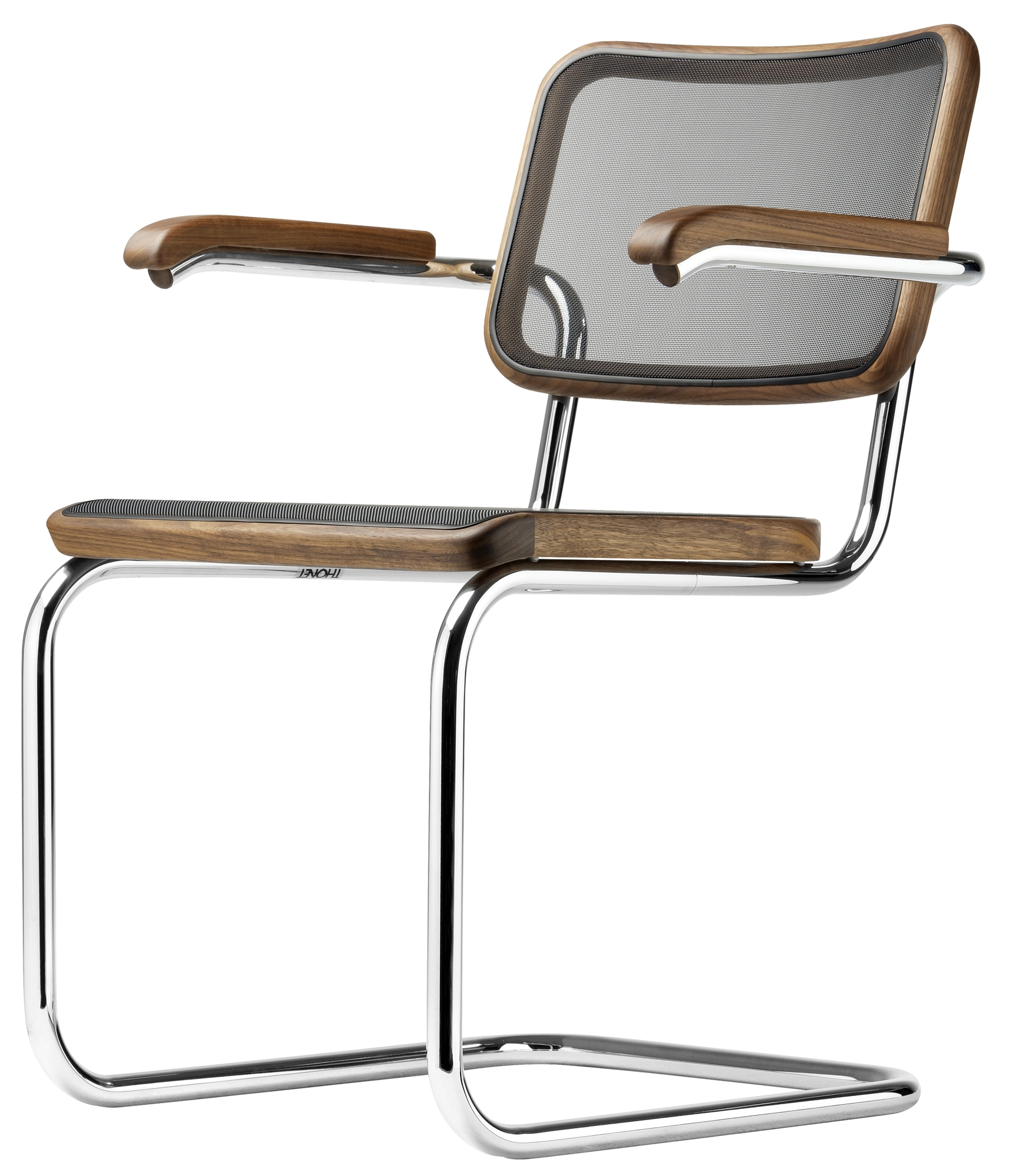 S 64 N Tubular steel classic cantilever chair Thonet