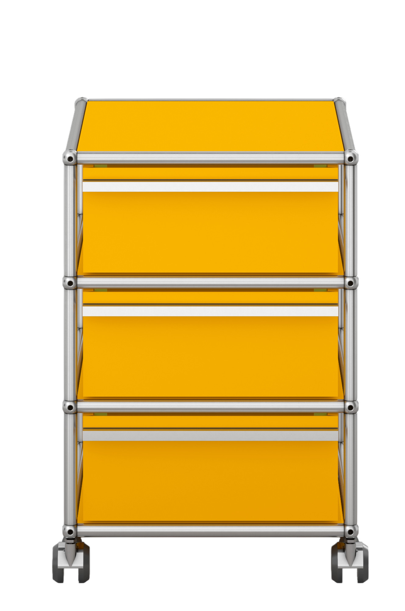 USM Haller Rollcontainer QUICK SHIP -goldgelb