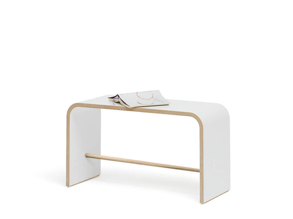 Sit stool white Tojo