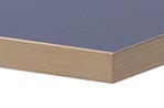 Linoleum blau
