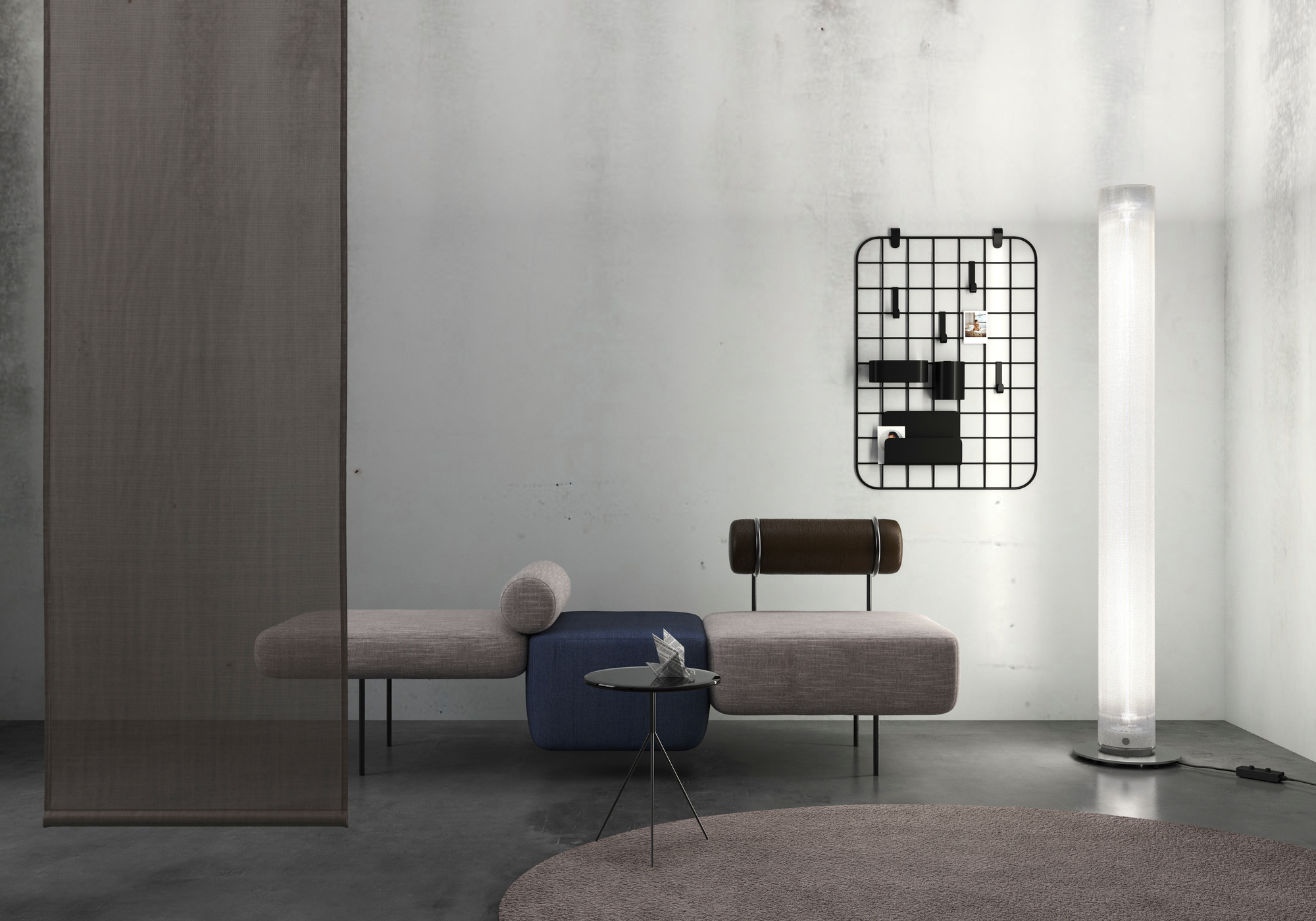 Twilight 360 Floor lamp Belux aluminum