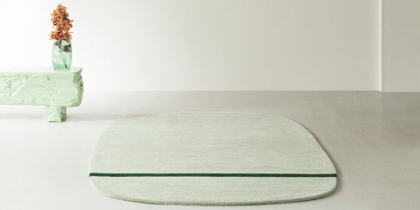Oona Rug MINT 140 x 140 cm Normann Copenhagen SINGLE PIECES
