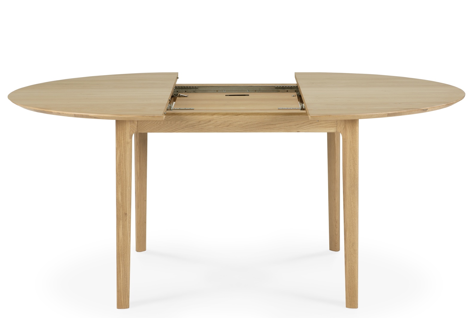Bok Oak Extendable Table Round Ethnicraft