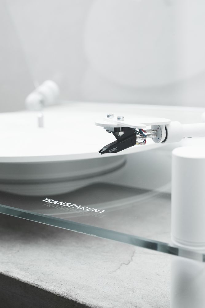 Transparent turntable Transparent