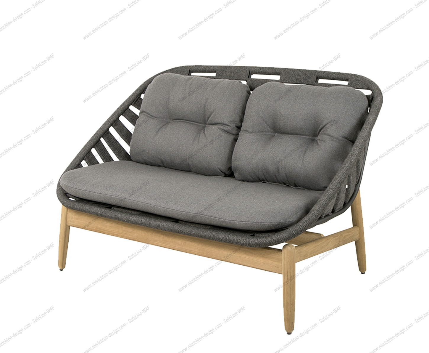 Strington Outdoor Sofa Dark Grey Cane-Line