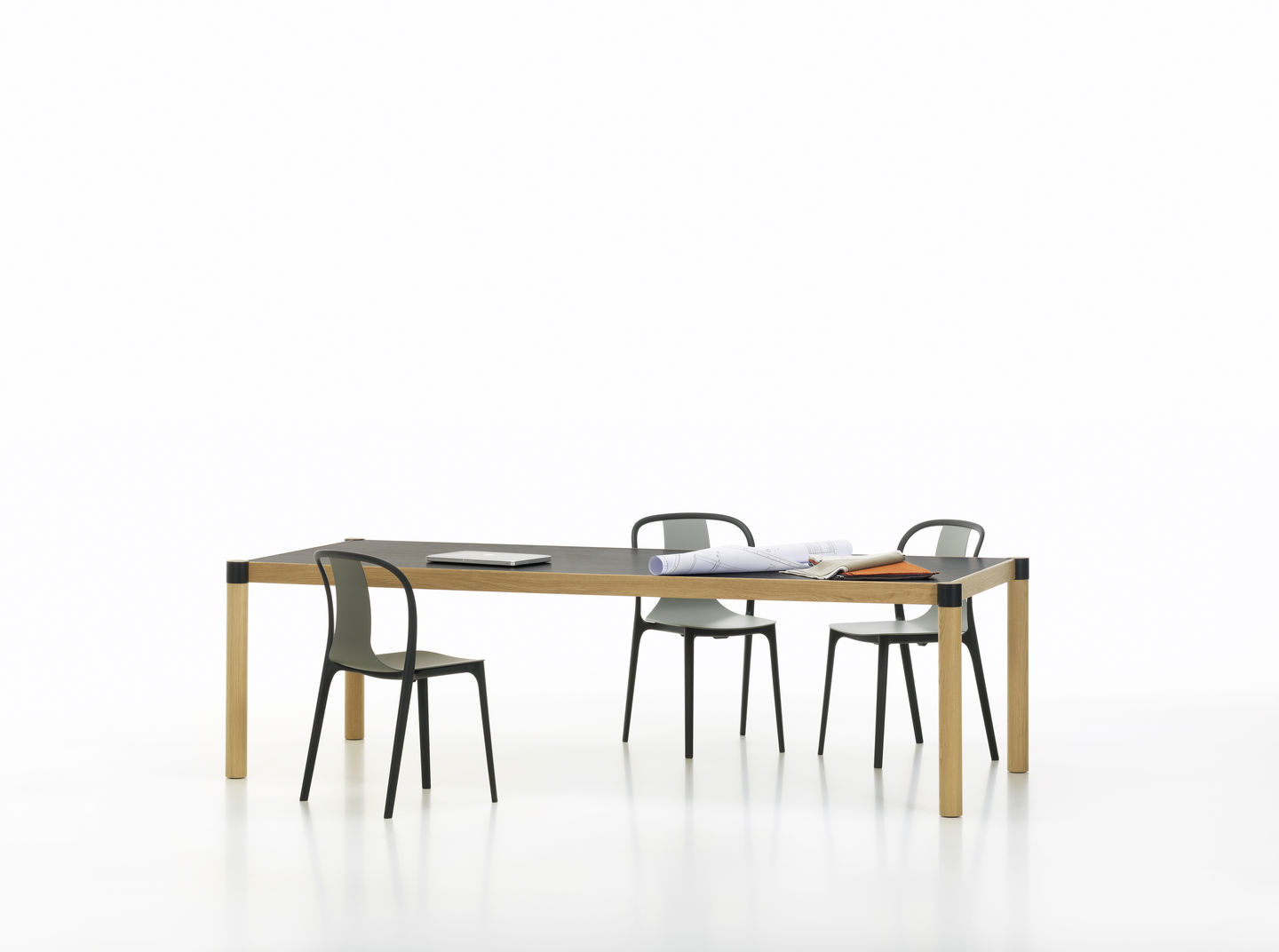 Belleville Chair Wood Vitra