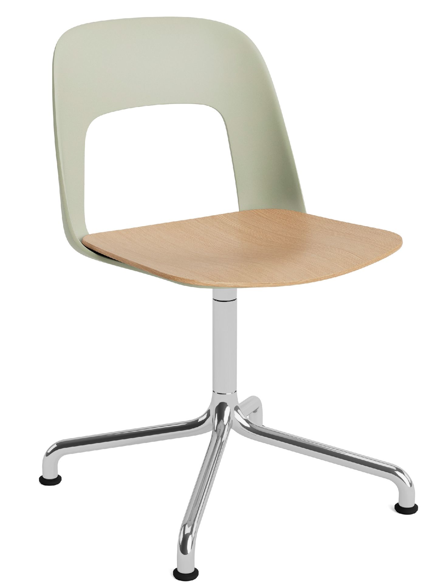 Layout Side Chair 152 4-star swivel chair Hay 