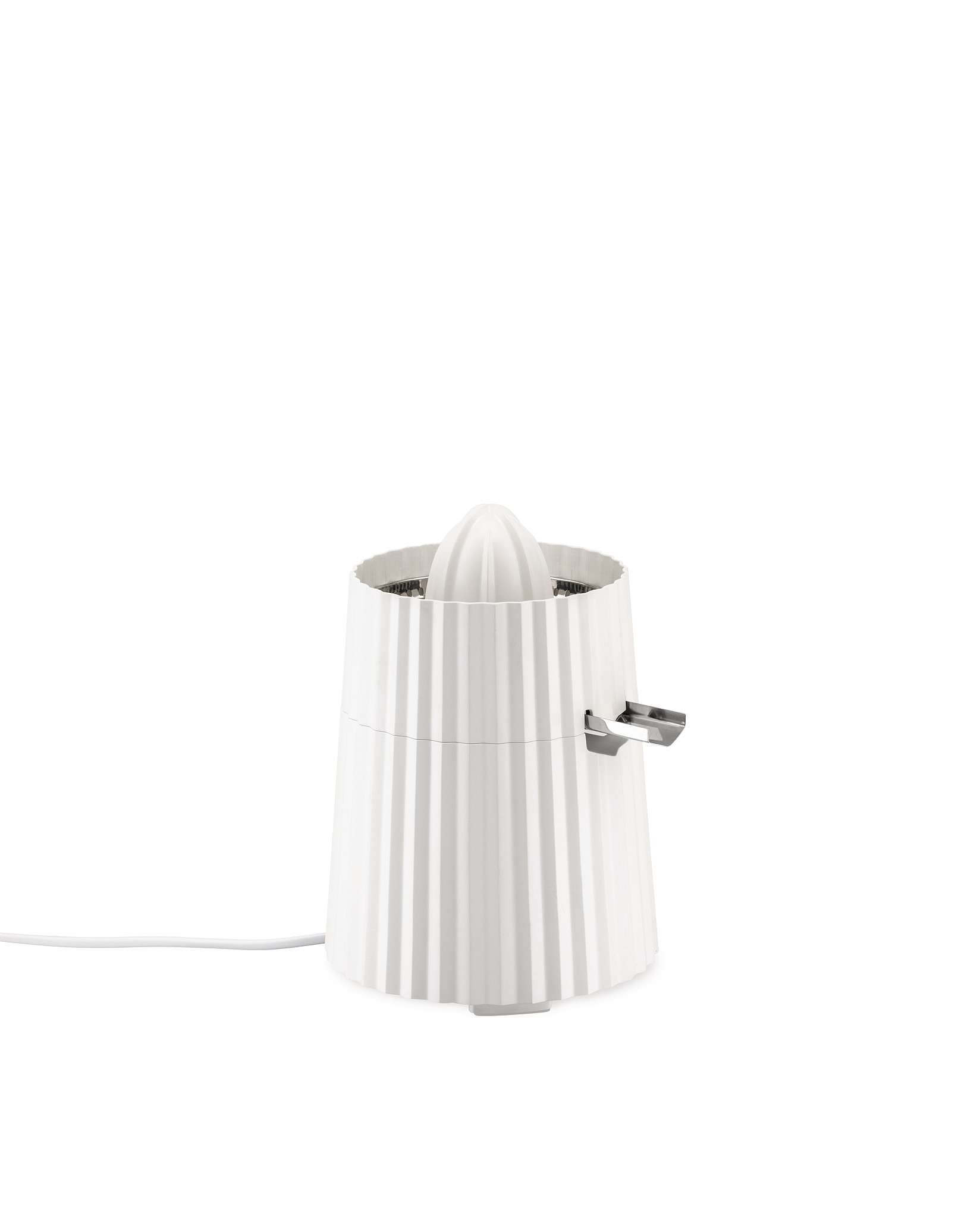 MDL07 W Plissé Electric lemon squeezer white Alessi
