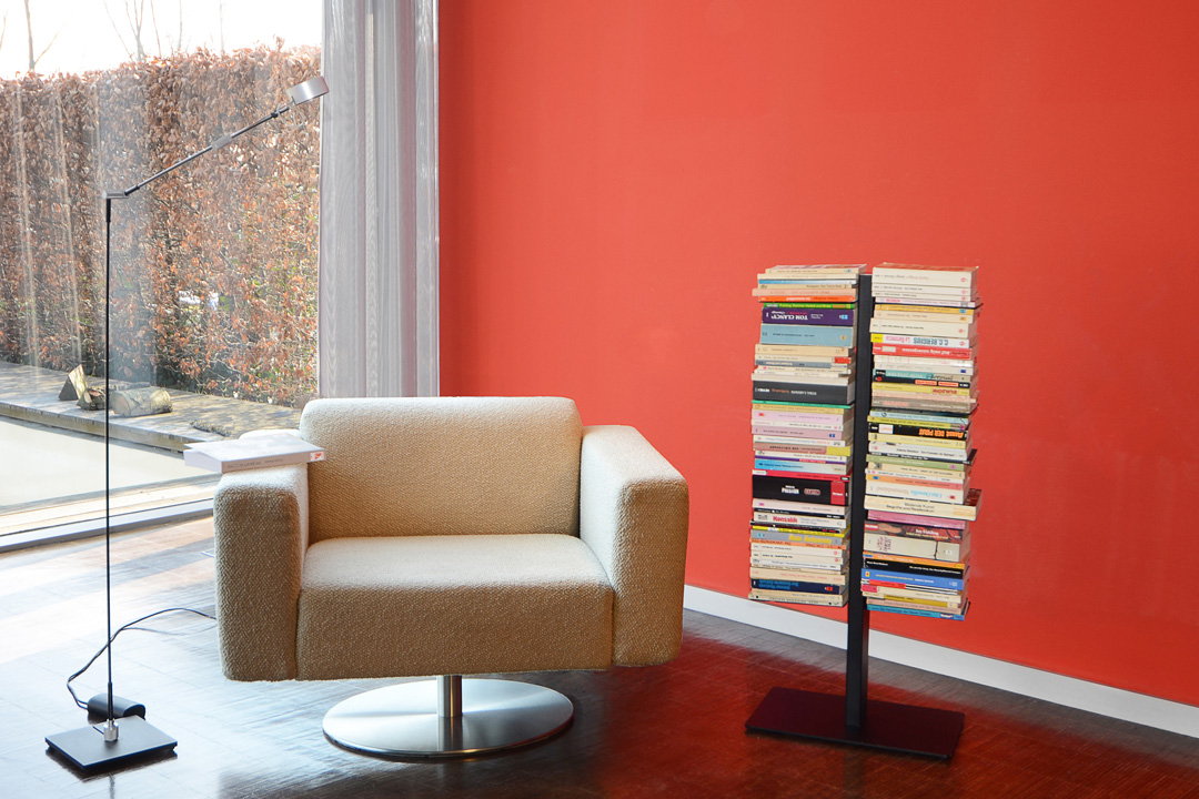 Booksbaum double upright shelf Radius