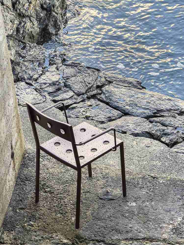 Balcony Outdoor Armchair Armchair Chalk beige Hay SINGLE PIECES
