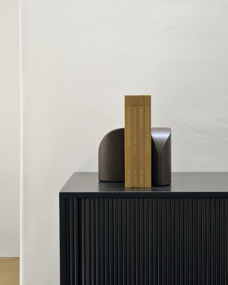 Roller Max Sideboard with 2 Doors Teak Black Ethnicraft