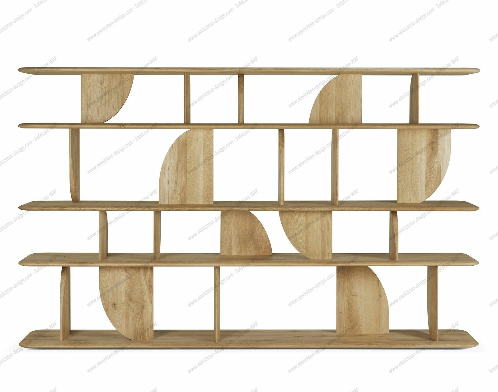 Geometric shelf oiled oak Ethnicraft