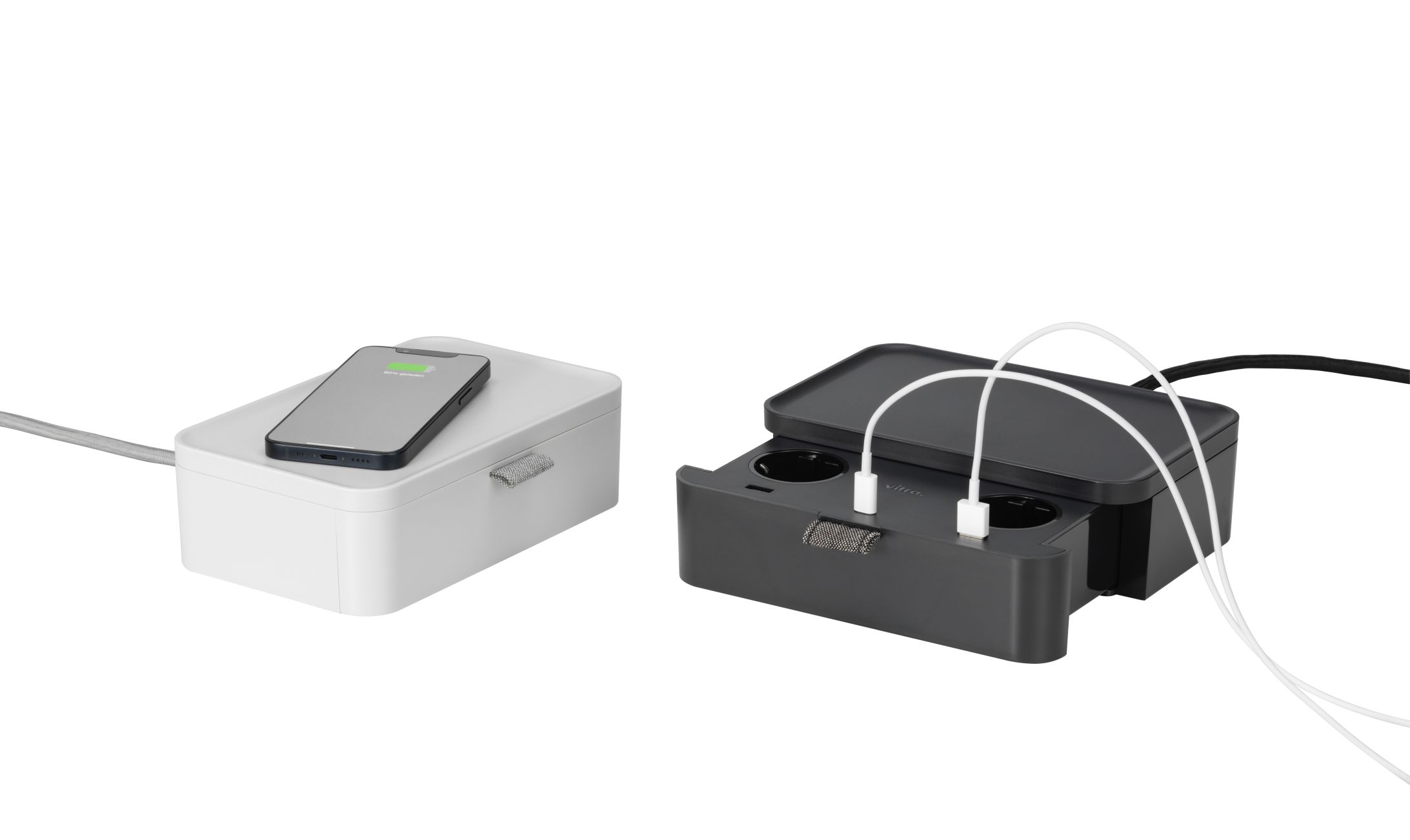 Ampi Wireless Charger and Multiple Socket Vitra