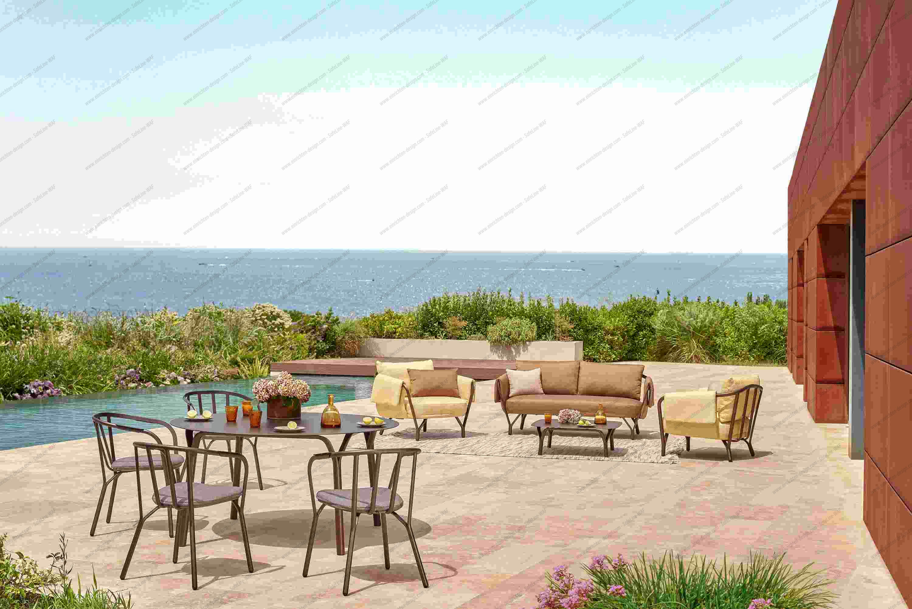 Angel Lounge Chair Armchair Outdoor Emu
