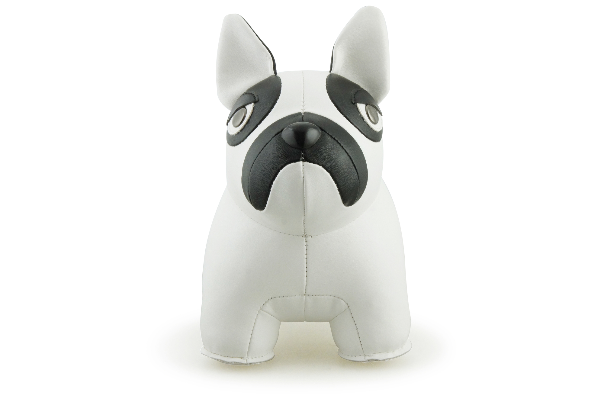Bookend Classic French Bulldog White/Black Züny SINGLE PIECES