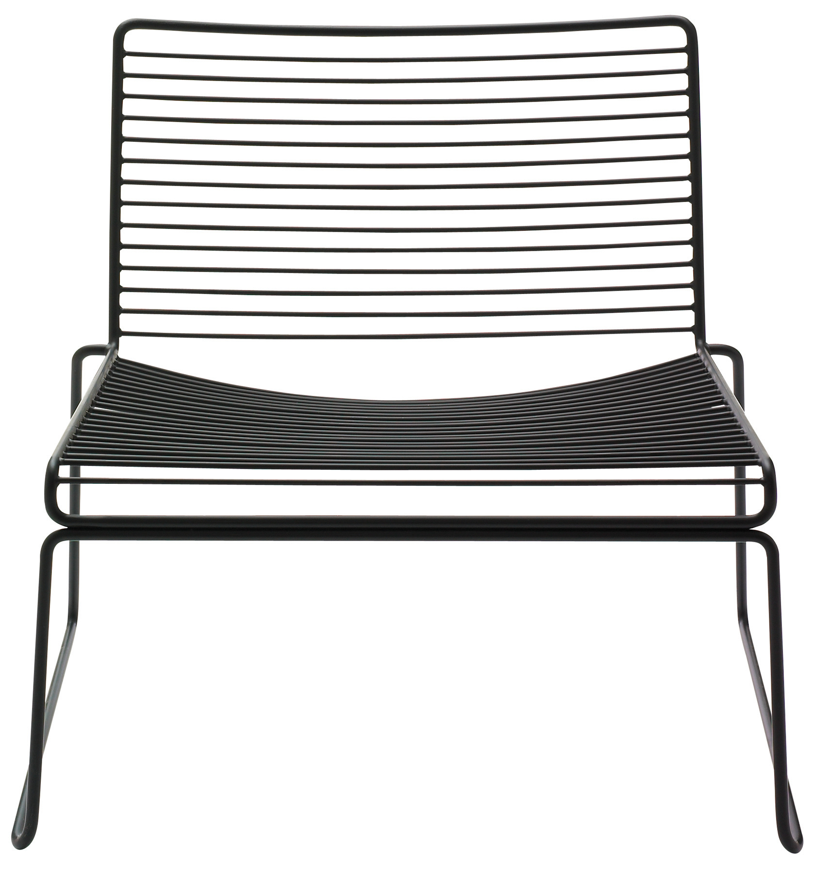 Hee Lounge Chair Black Hay