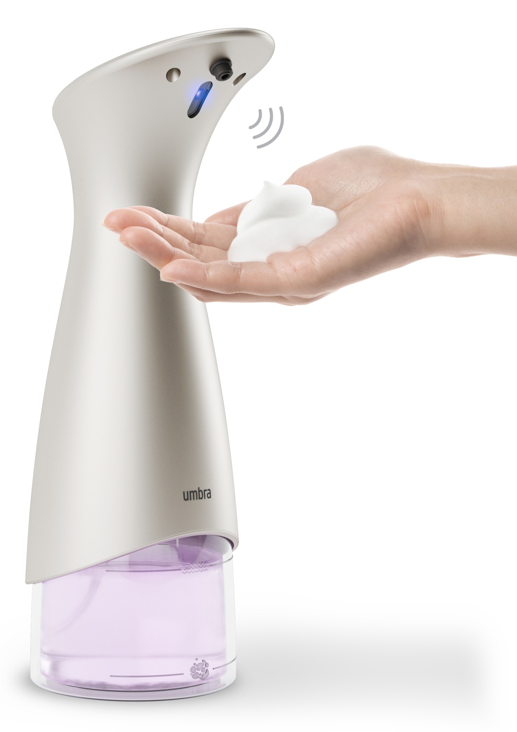 Otto Foaming Automatic Soap Dispenser Umbra Nickel SINGLE PIECES