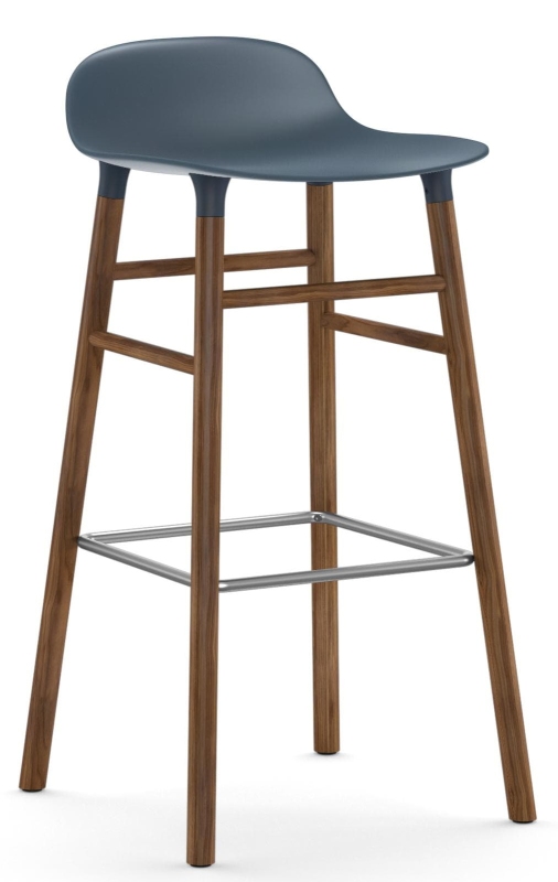 Form Barstool  H 75 cm Wood Normann Copenhagen