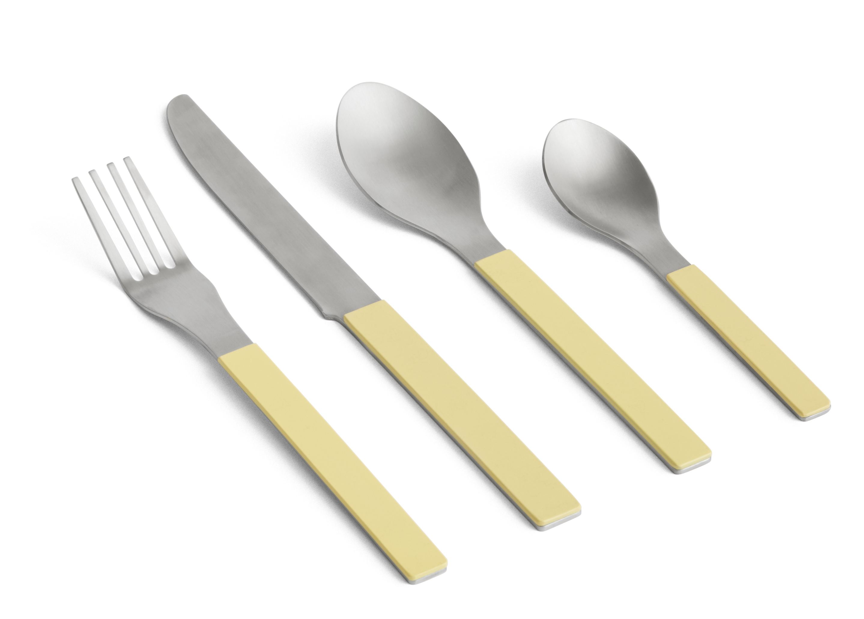 MVS Cutlery set of 4 Hay Yellow MVS Cutlery set of 4 Hay Yellow