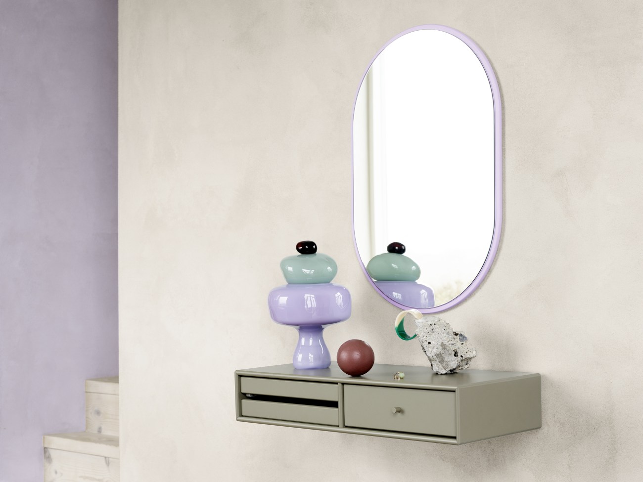 Colour Frame Mirror Look Mirror Montana 