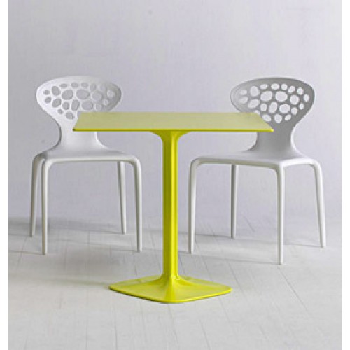 Supernatural chair perforated back set of 4 Moroso