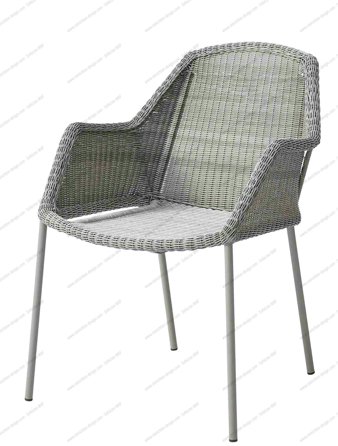 Breeze Outdoor chair four-legged frame Cane-Line Taupe