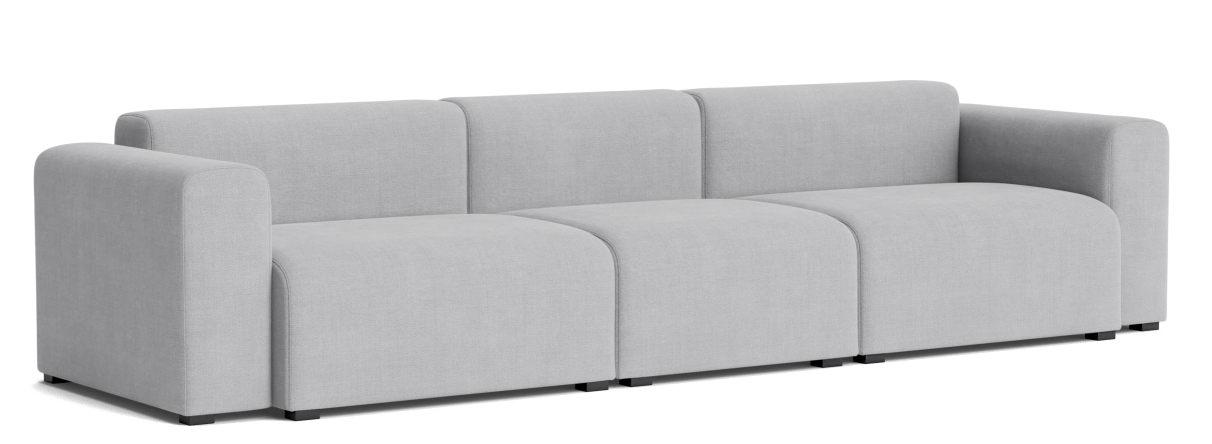 Mags Sofa 3-seater Combination 1 Low Armrest Hay
