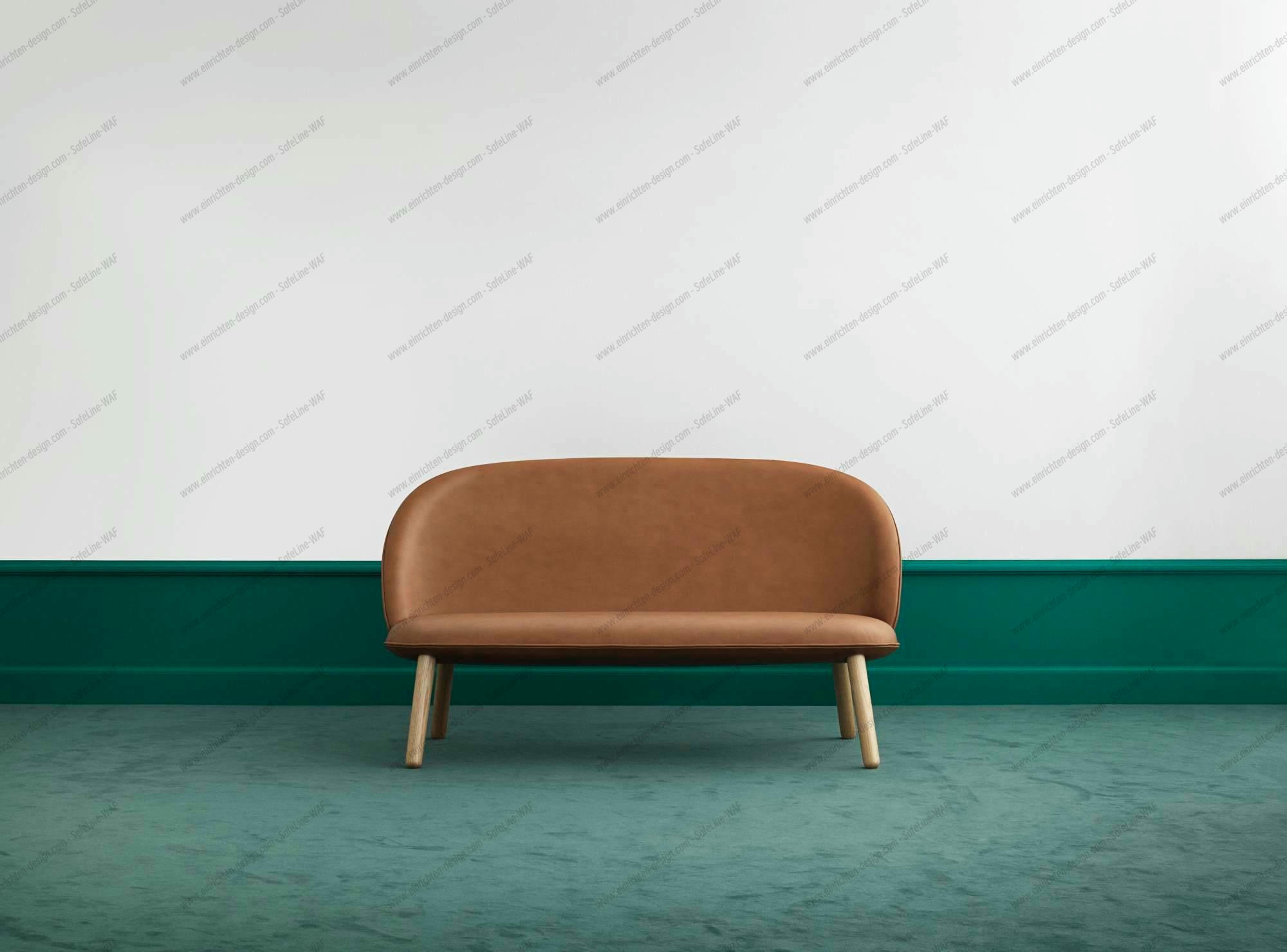 Ace Sofa Leder Normann Copenhagen-brandy Normann Copenhagen