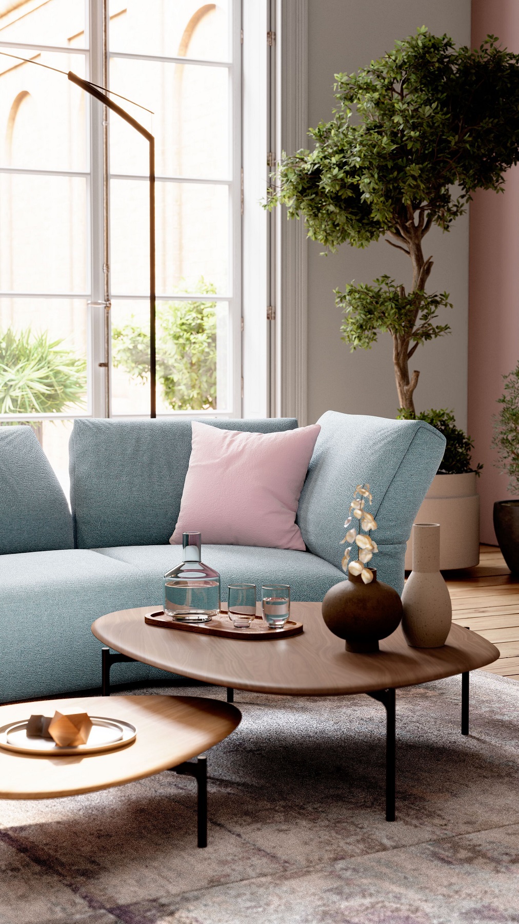 Molamisa Freestanding sofa 2-seater Walter Knoll