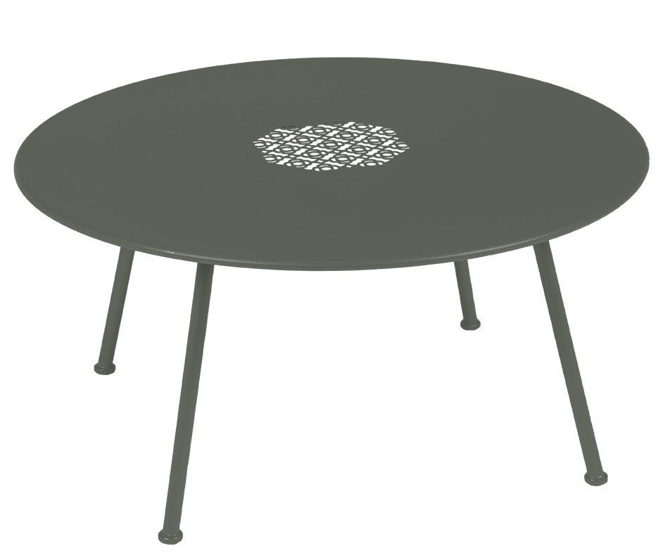 Lorette Low Outdoor Side Table / Coffee Table Ø 80 cm Fermob 