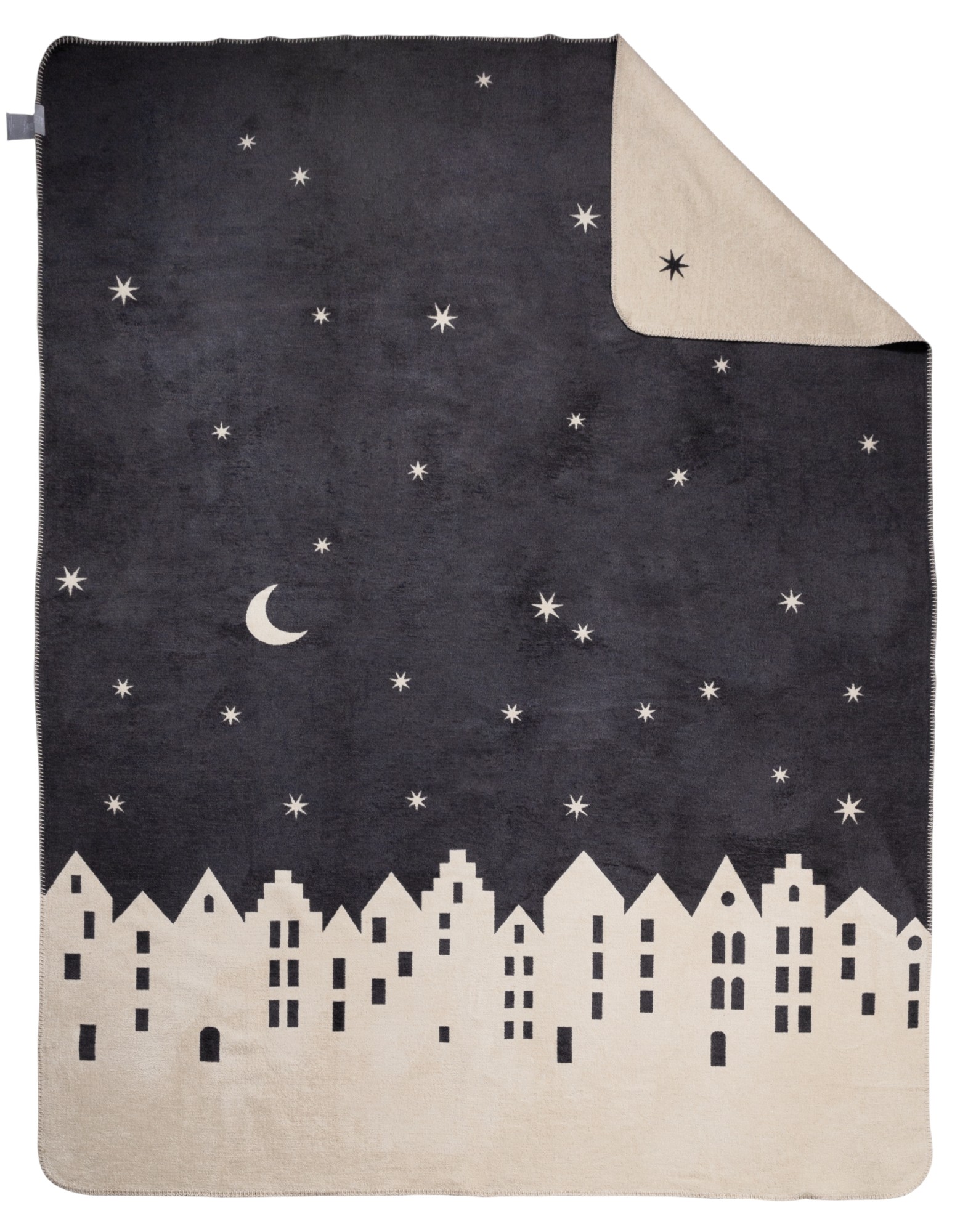 Blanket large winter city wheels