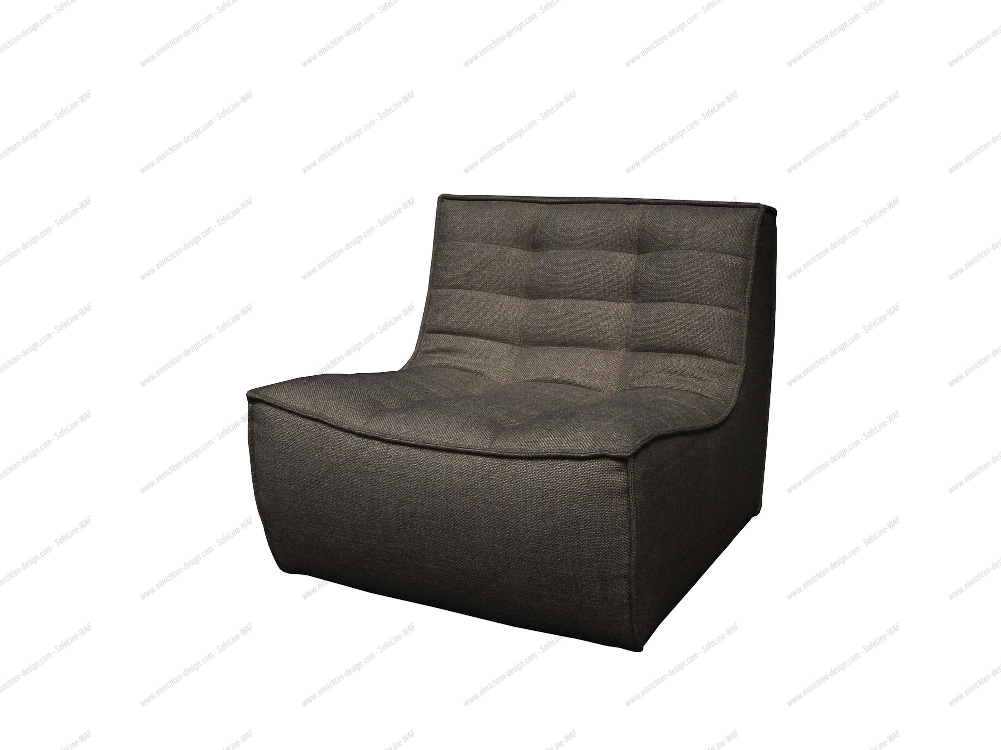 Armchair N701 dark grey Ethnicraft