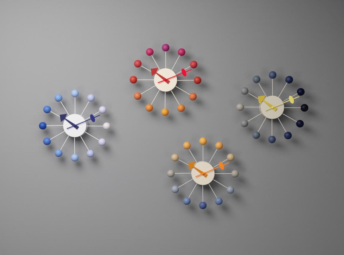 Ball Clock Wall Clock Dawn Vitra LIMITED EDITION