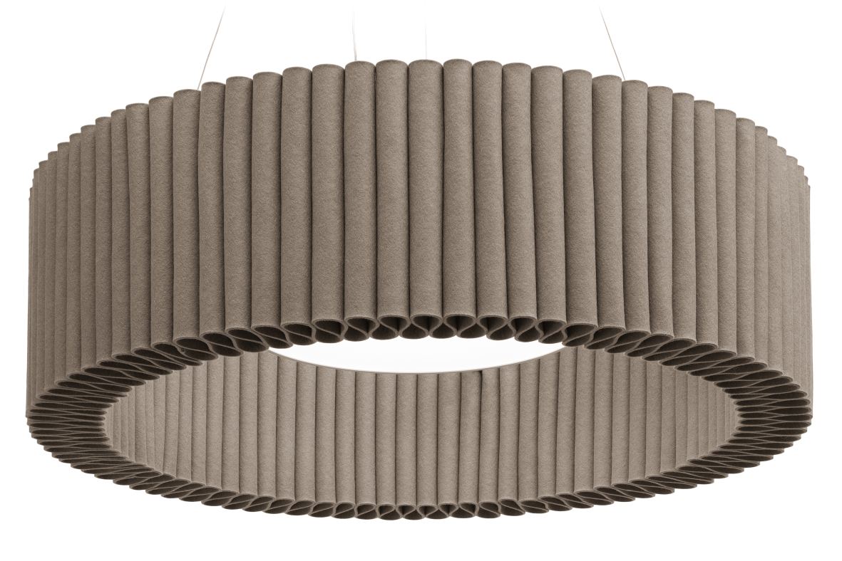 Wave ceiling object incl. suspension device Hey Sign