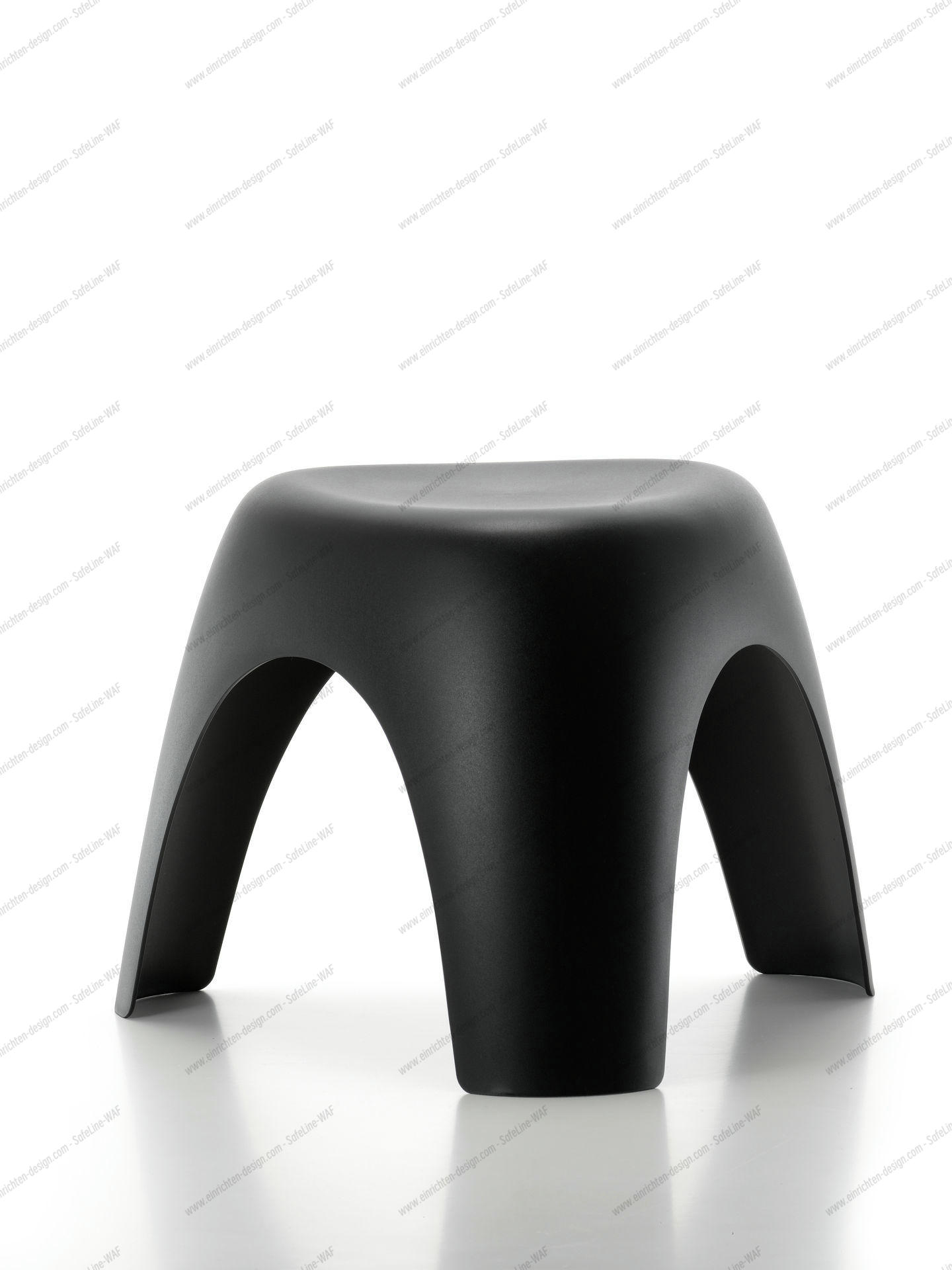 Elephant Stool Vitra Black