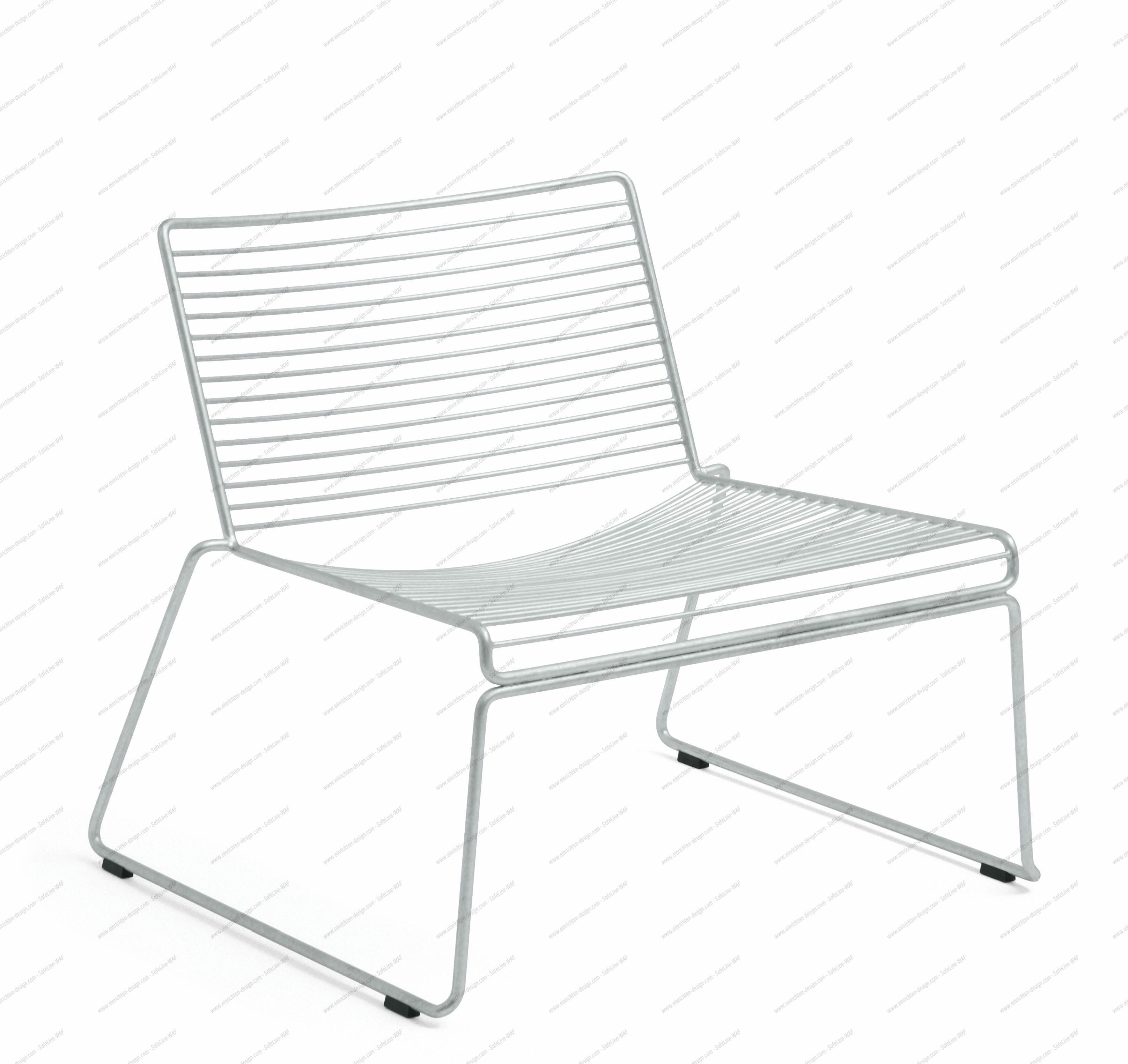 Hee Lounge Chair hot galvanised Hay