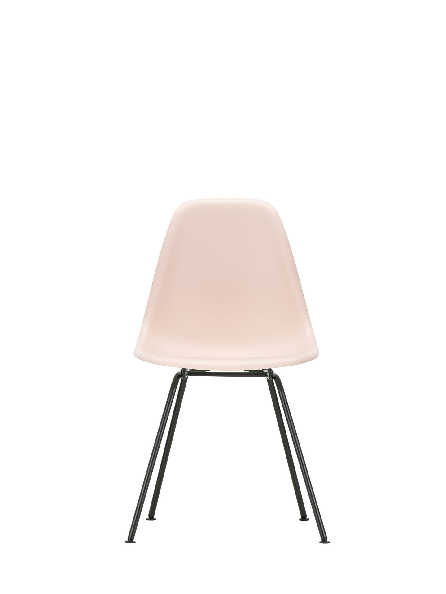 Eames Plastic Side Chair DSX Chair Vitra Chrome - White