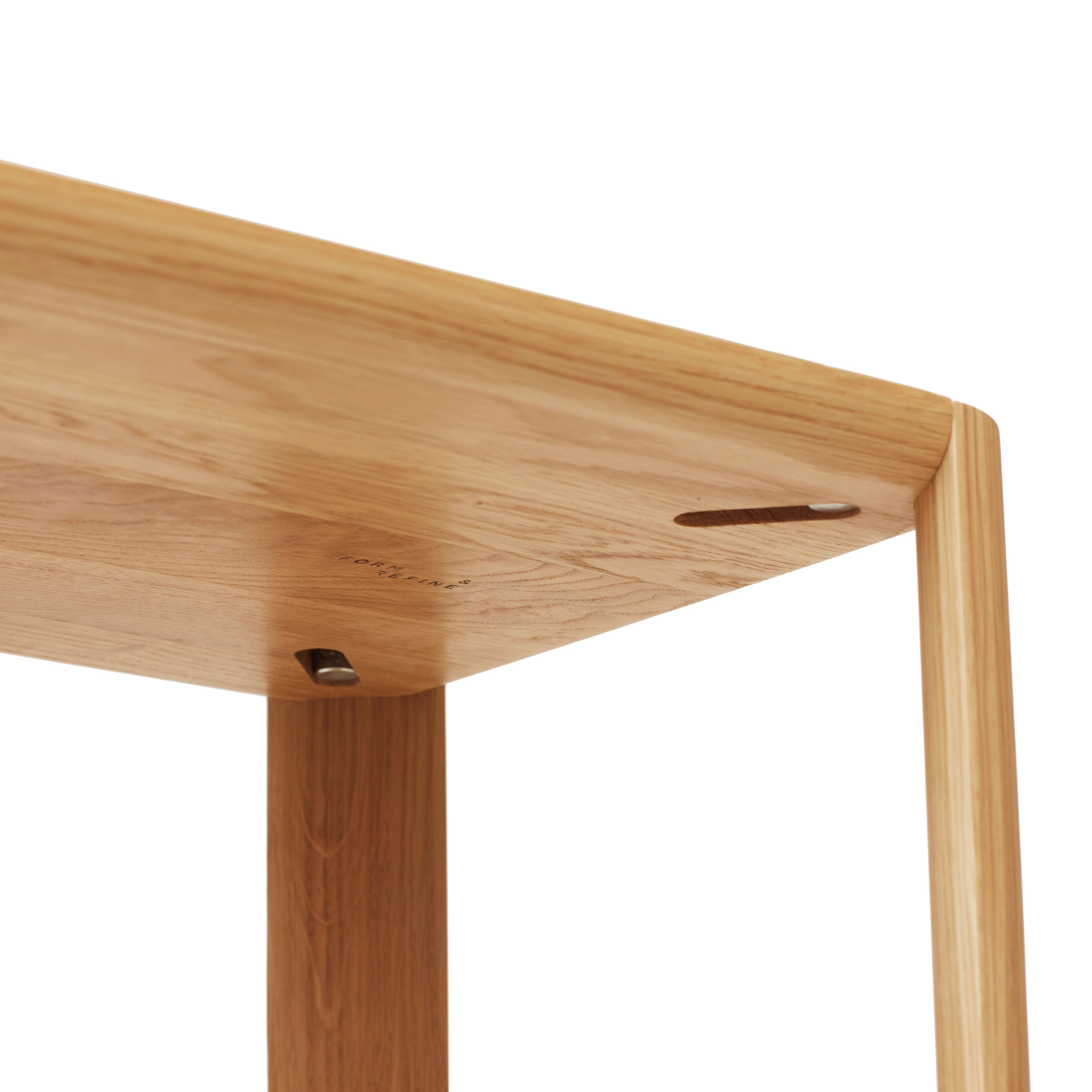 Leaf Shelf 1x3 Oak oiled Form & Refine