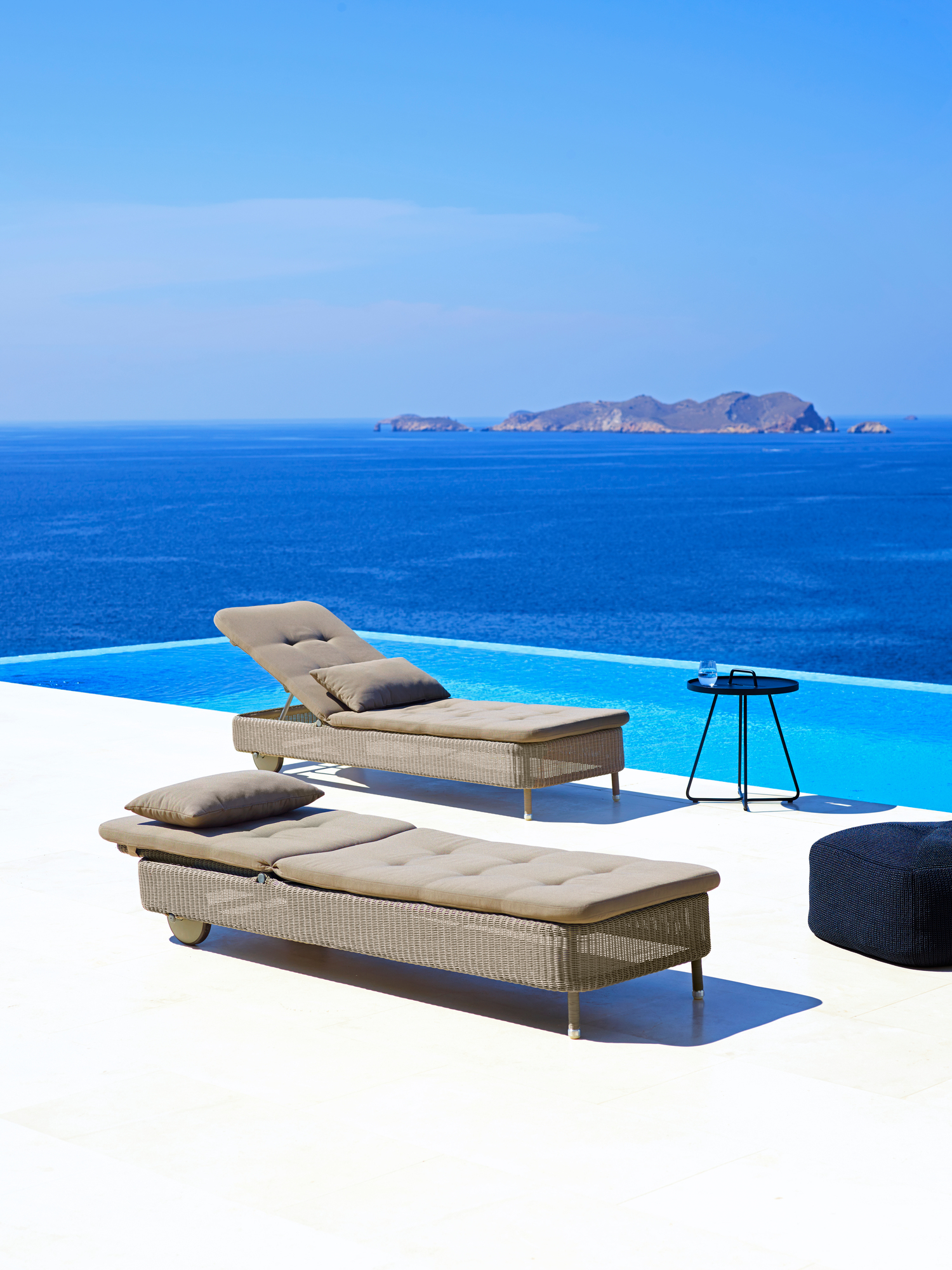 Presley Outdoor Sun Lounger Cane-Line