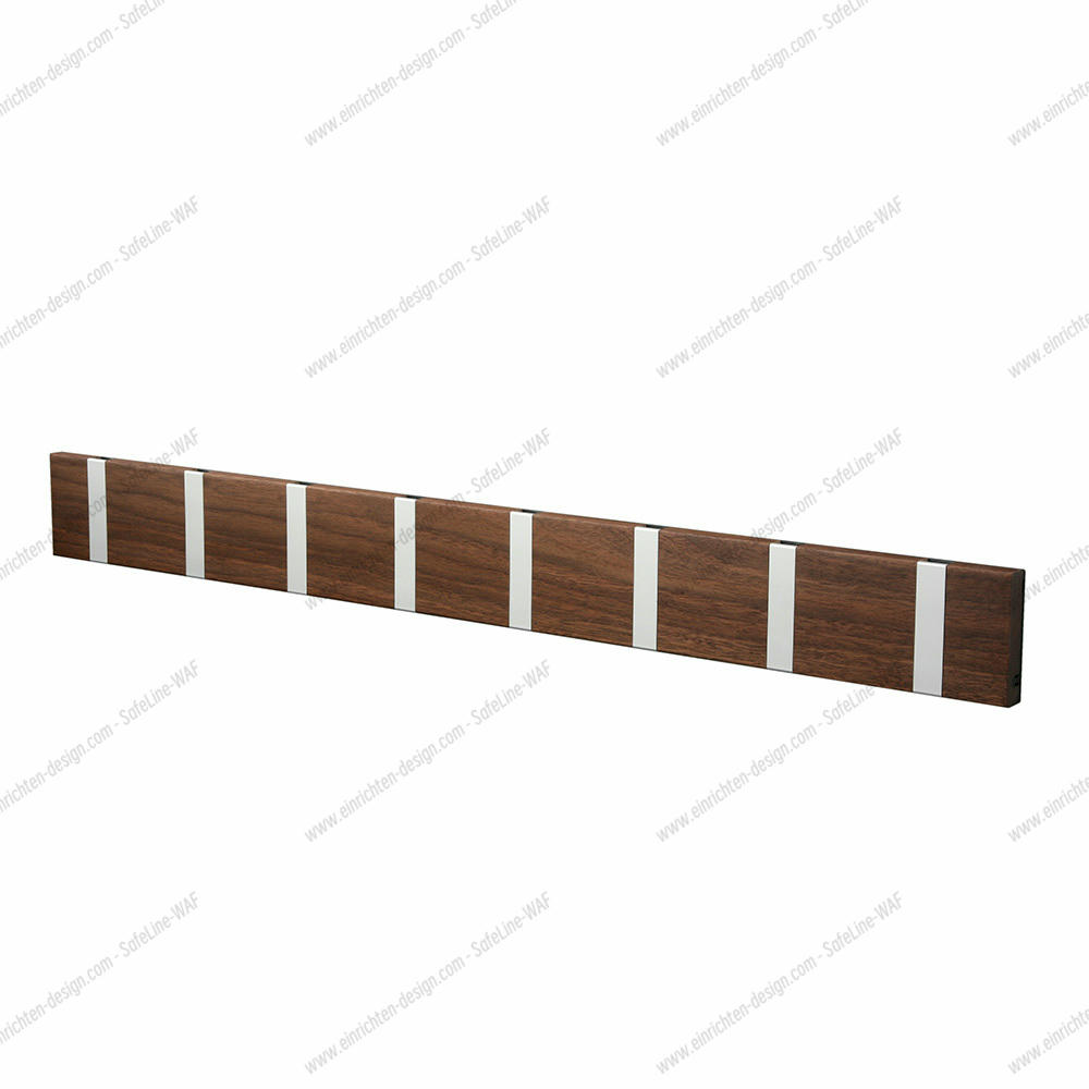 Knax Wardrobe 8 hooks walnut Loca