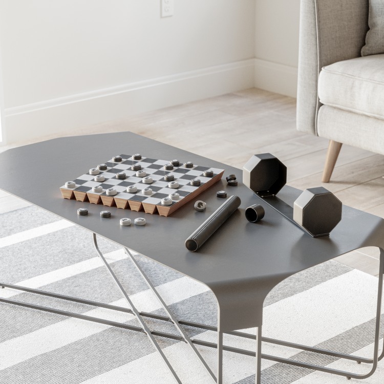 Rolz Chess / Checkers Ser Mobile Chess and Checkers Set Umbra SINGLE PIECES
