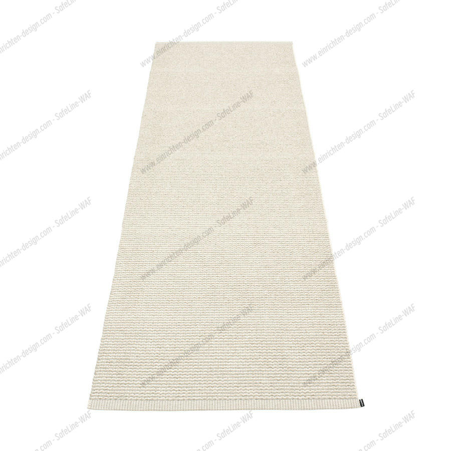 Mono Plastic Carpet 85x260 Pappelina Linen
