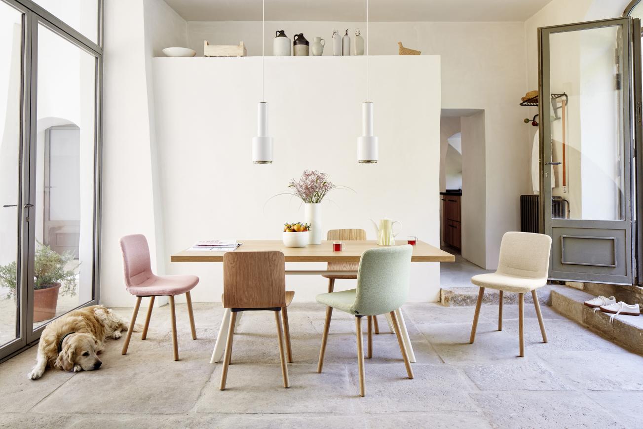 Hal Soft Wood Chair Vitra 