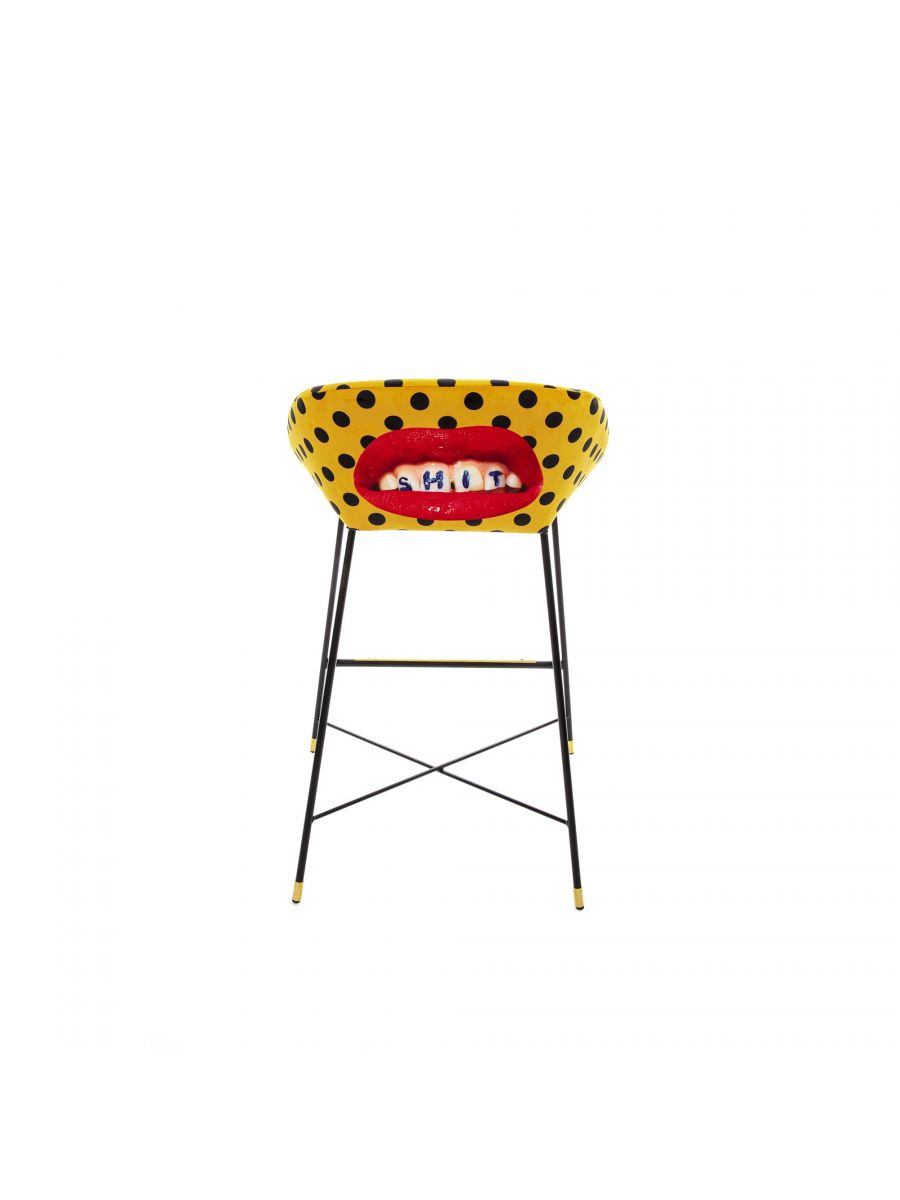Toiletpaper high stool Shit Seletti