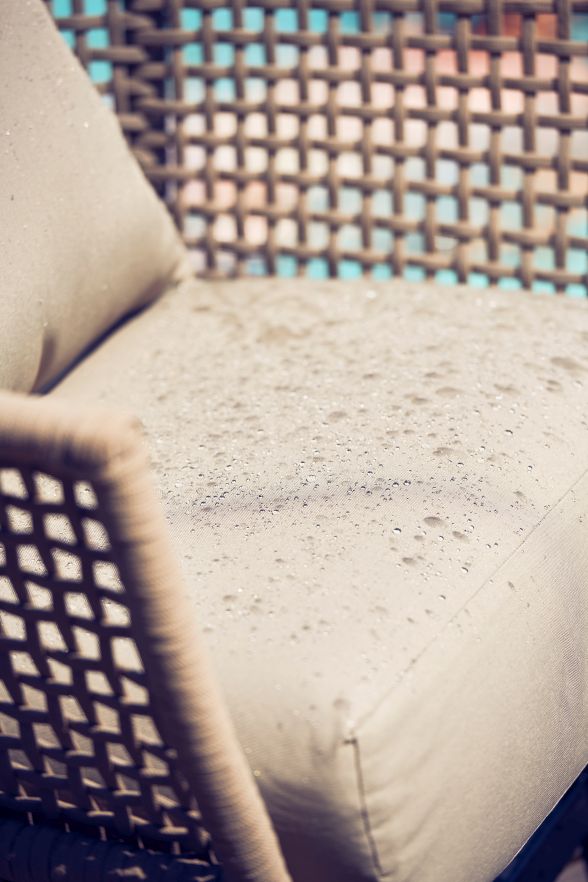 Suka Lounge Armchair Outdoor Jan Kurtz Taupe Suka Lounge Armchair Outdoor Jan Kurtz Taupe