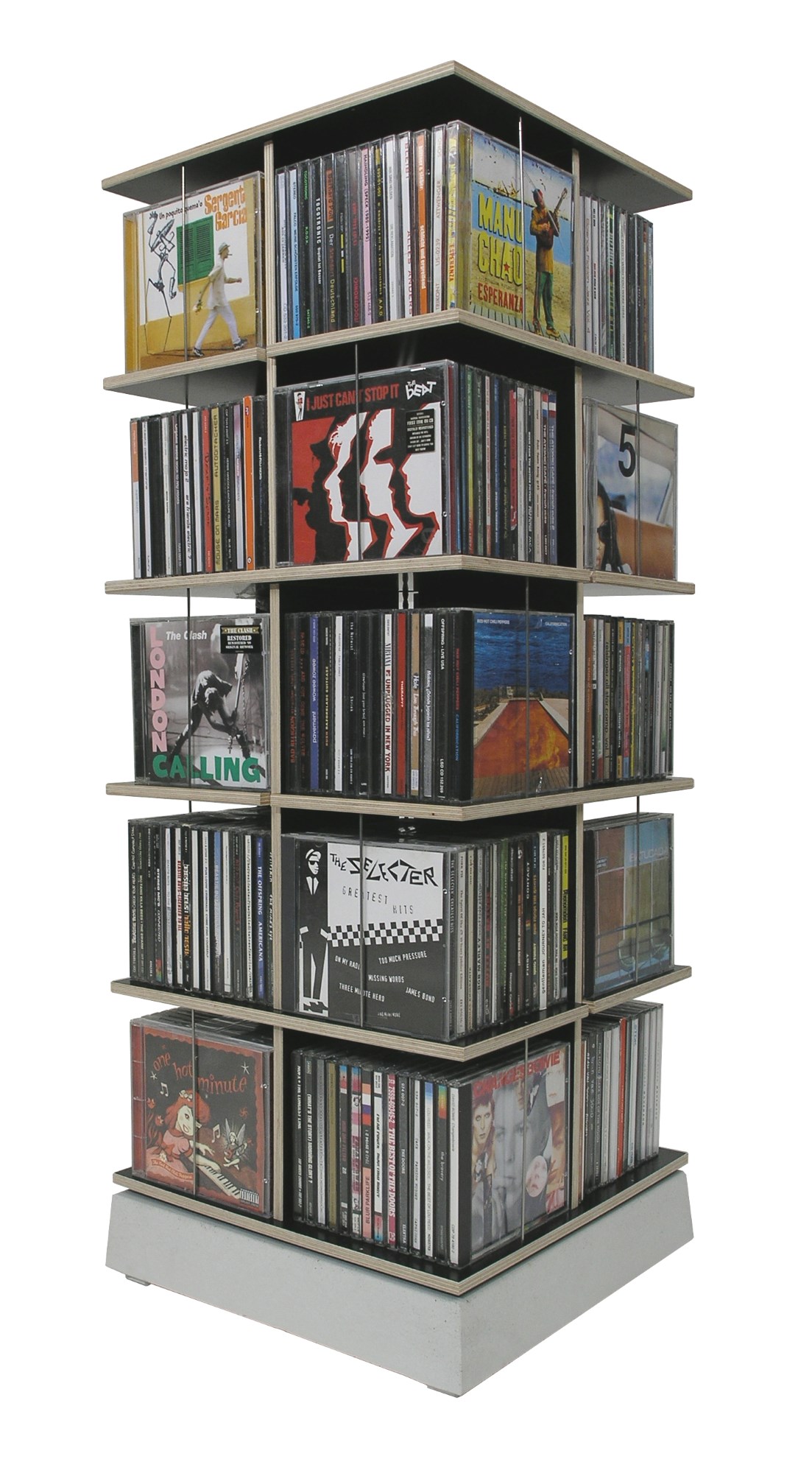 Musikstapler CD shelf Nils Holger Moormann