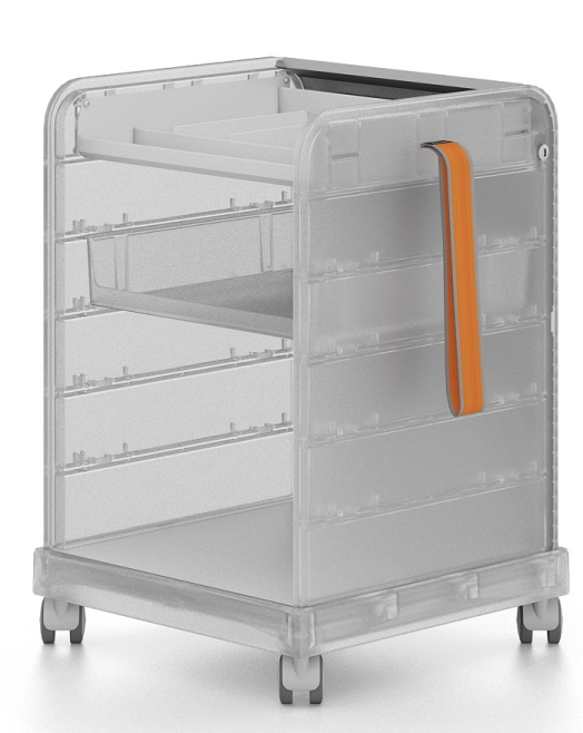Follow Me 1 Rolling container Vitra