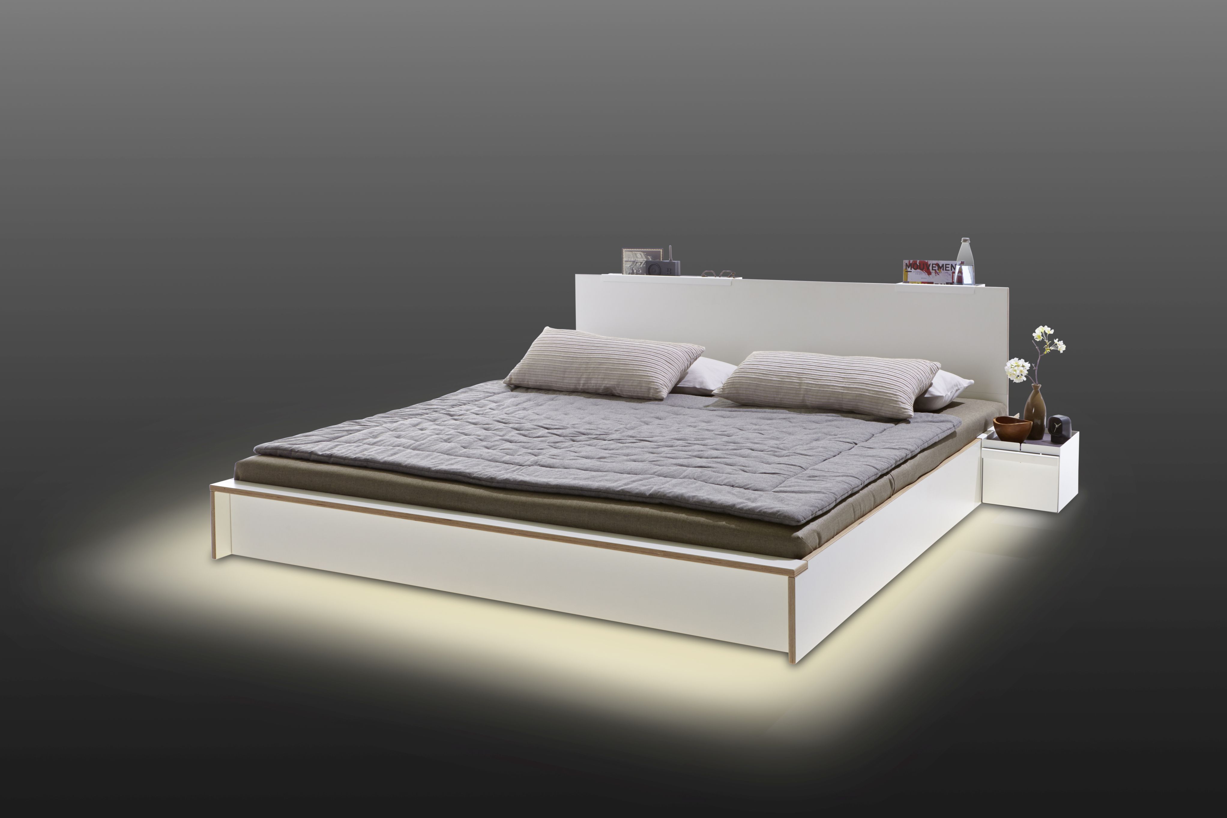 LED Lighting for Flai Bed Müller Möbelwerkstätten