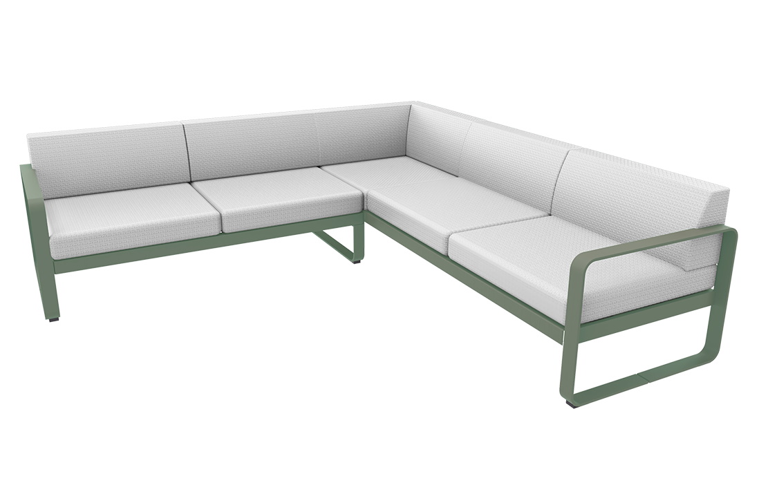 Bellevie Lounge Sofa Composition 2 A Outdoor Fermob 